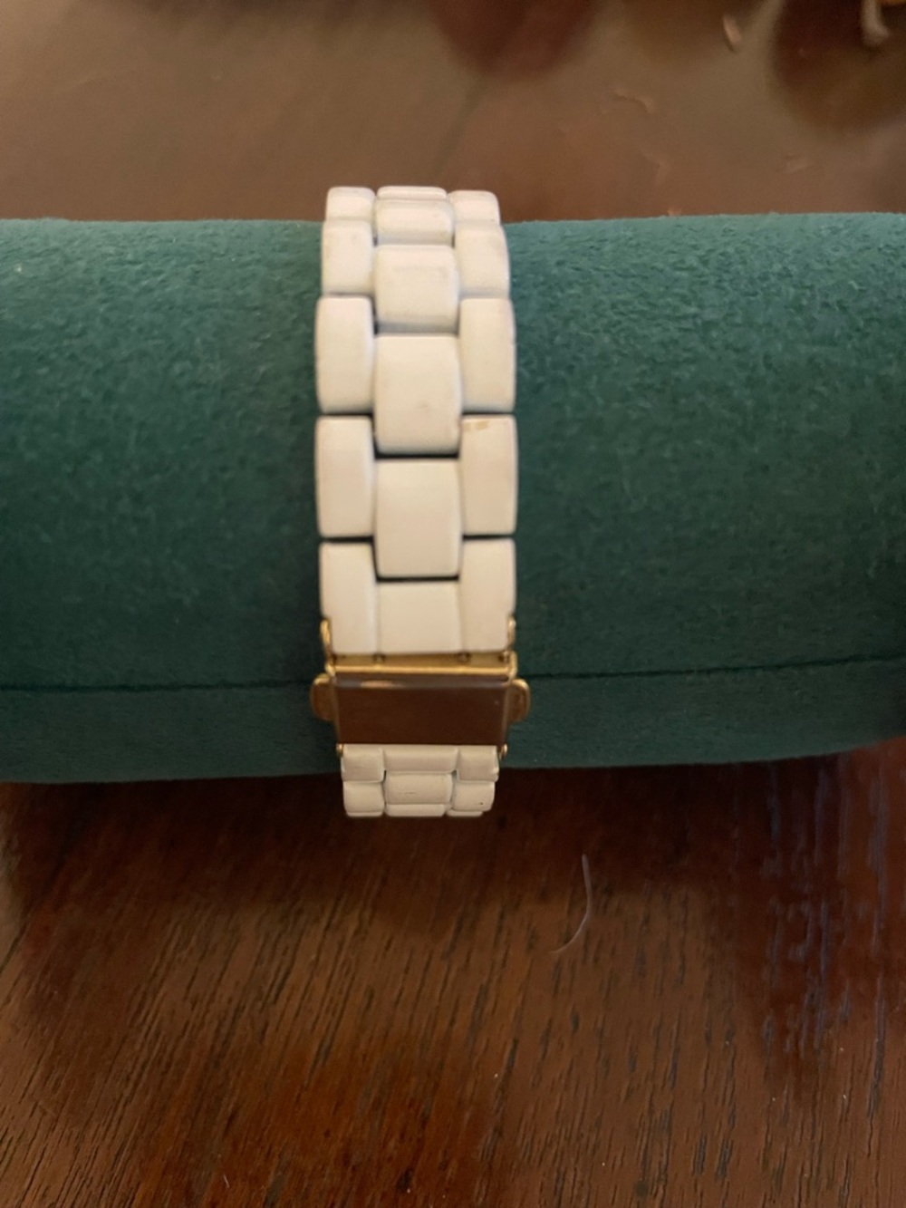 Macbeth Collection Margaret Josephs White & Gold Nautical Watch Chic Wristwatch - Picture 6 of 6